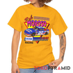 Rare Vintage Nascar Rob Moroso Crown Shirt