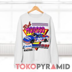 Rare Vintage Nascar Rob Moroso Crown T-shirt 2 Rare Vintage Nascar Rob Moroso Crown White Sweatshirt