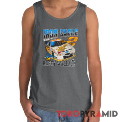 Rare Vintage Nascar Rusty Wallace Iron Eagle Tank Top
