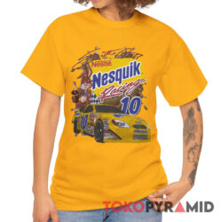 Rare Vintage Nascar Scott Riggs Nesquik Shirt