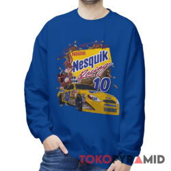 Rare Vintage Nascar Scott Riggs Nesquik Sweatshirt