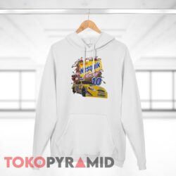 Rare Vintage Nascar Scott Riggs Nesquik T shirt White Hoodie