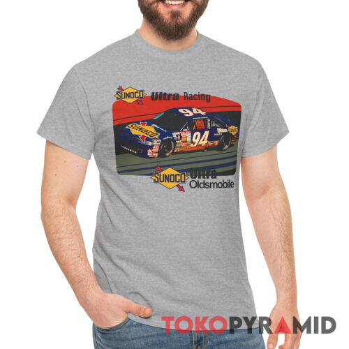 Rare Vintage Nascar Sunoco Ultra Racing Oldsmobile Shirt