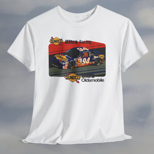 Rare Vintage Nascar Sunoco Ultra Racing Oldsmobile T Shirt