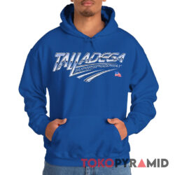 Rare Vintage Nascar Talladega Superspeedway Hoodie
