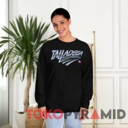 Rare Vintage Nascar Talladega Superspeedway T-shirt 2 Rare Vintage Nascar Talladega Superspeedway T shirt Black Long sleeved