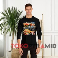 Rare Vintage Nascar Tony Stewart T-shirt The Home Depot 2 Rare Vintage Nascar Tony Stewart T shirt The Home Depot Black Long sleeved