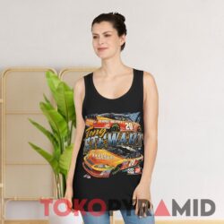 Rare Vintage Nascar Tony Stewart T-shirt The Home Depot 4 Rare Vintage Nascar Tony Stewart T shirt The Home Depot Black Tank Top