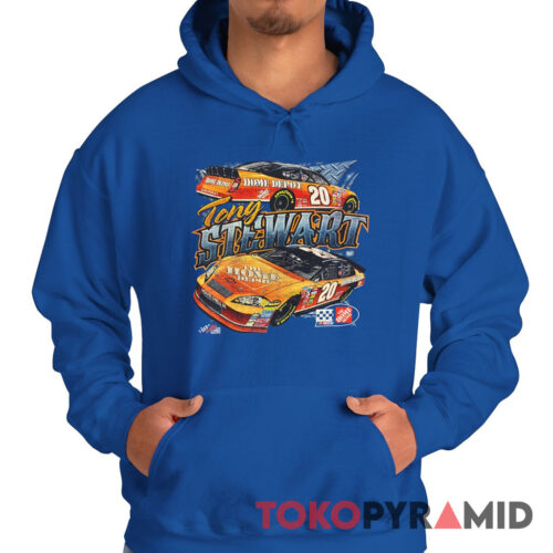 Rare Vintage Nascar Tony Stewart T shirt The Home Depot Hoodie