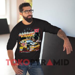 Rare Vintage Nascar Ward Burton 22 Cat Dodge Caterpillar T-shirt 2 Rare Vintage Nascar Ward Burton 22 Cat Dodge Caterpillar Black Sweatshirt