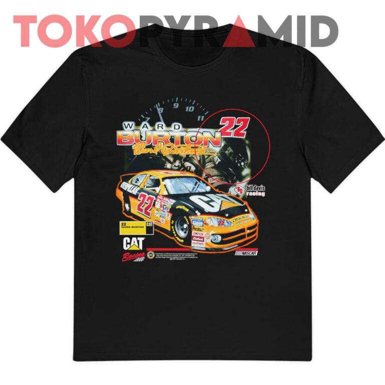 Rare Vintage Nascar Ward Burton 22 Cat Dodge Caterpillar T