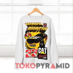 Rare Vintage Nascar Ward Burton Cat Racing T-shirt 3 Rare Vintage Nascar Ward Burton Cat Racing White Sweatshirt