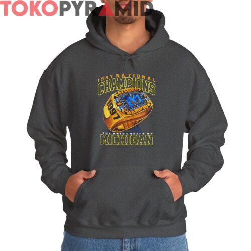 Rare Vintage National Champions 1997 University Of Michigan Shirt