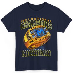 Rare Vintage National Champions 1997 University Of Michigan Shirt