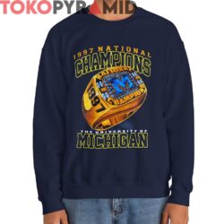 Rare Vintage National Champions 1997 University Of Michigan Shirt