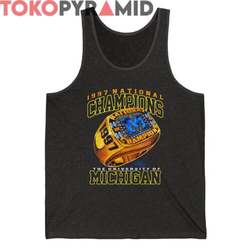 Rare Vintage National Champions 1997 University Of Michigan Shirt