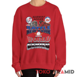 Rare Vintage New York City 2000 Subway Series T shirt Yankees Vs Mets Sweatshirt