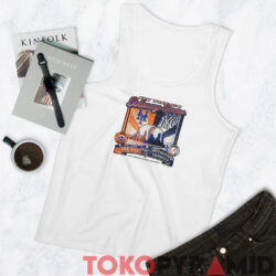 Rare Vintage New York City 2000 Subway Series T shirt Yankees Vs Mets White Tank Top