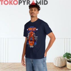 Rare Vintage New York Knicks Spiderman Shirt