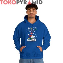 Rare Vintage Peanuts Peace Love Joy Christmas