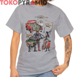 Rare Vintage Phish Band Fish Car Shirt 1 Rare Vintage Phish Band Fish Car Shirt