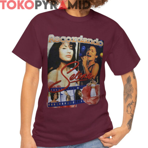 Rare Vintage Recordando Selena Shirt Rare Vintage Recordando Selena Shirt