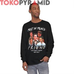 Rare Vintage Rest In Peace Friends Matthew Perry Shirt 3 Rare Vintage Rest In Peace Friends Matthew Perry Shirt