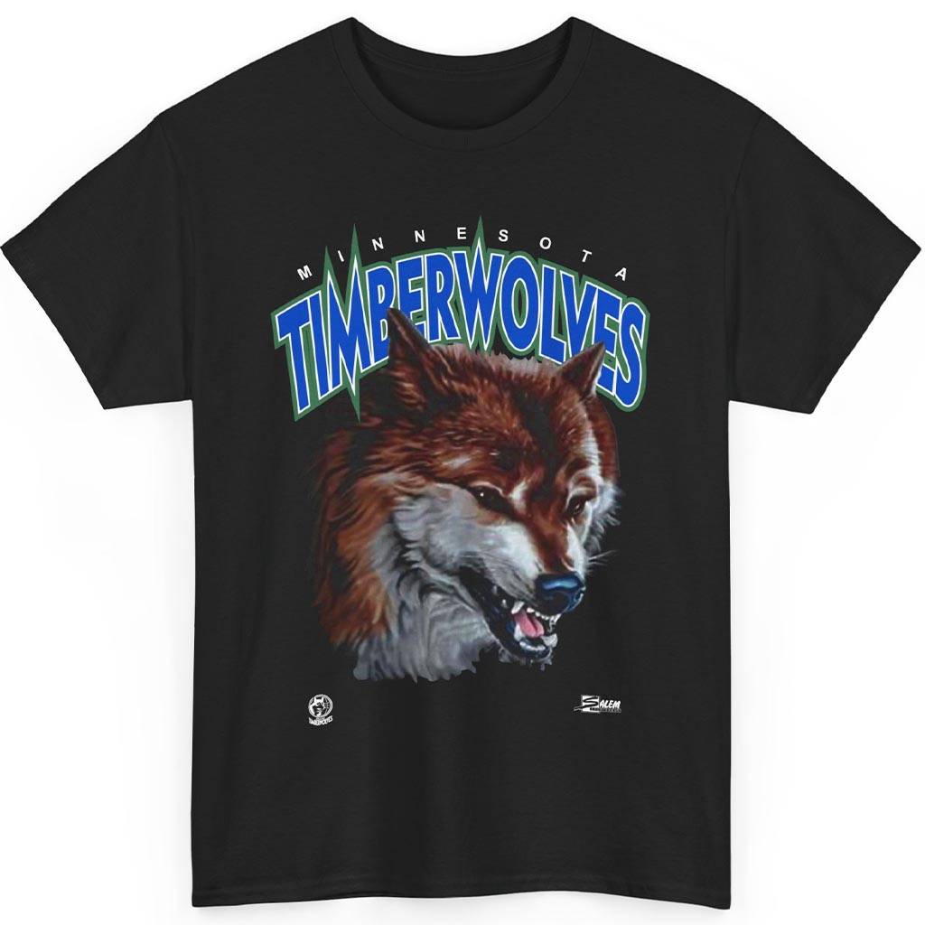 Rare Vintage Salem Minnesota Timberwolves Shirt Rare Vintage Salem Minnesota Timberwolves Shirt