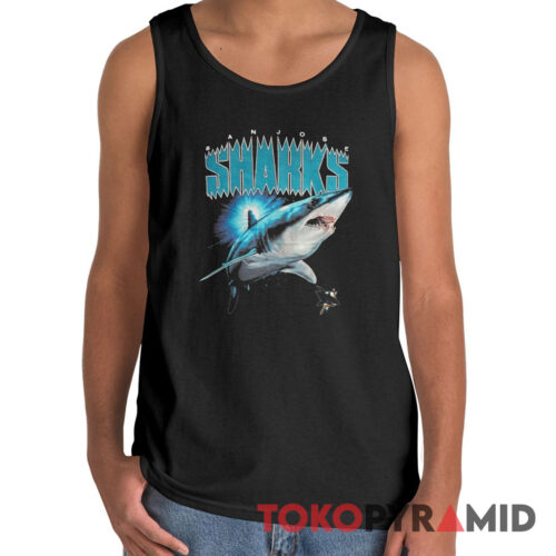Rare Vintage San Jose Sharks Tank Top