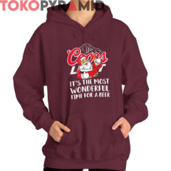 Rare Vintage Santa Coors Light Shirt