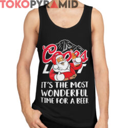 Rare Vintage Santa Coors Light Shirt