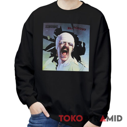 Rare Vintage Scorpions Blackout Sweatshirt