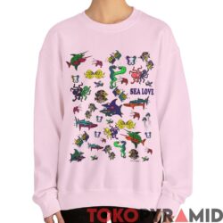 Rare Vintage Sea Of Love Fish Sex Positions Shirt 3 Rare Vintage Sea Of Love Fish Sex Positions Shirt