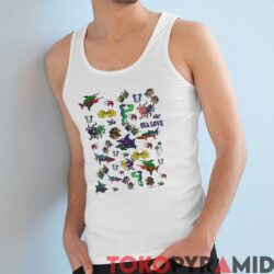 Rare Vintage Sea Of Love Fish Sex Positions Shirt 2 Rare Vintage Sea Of Love Fish Sex Positions Shirt