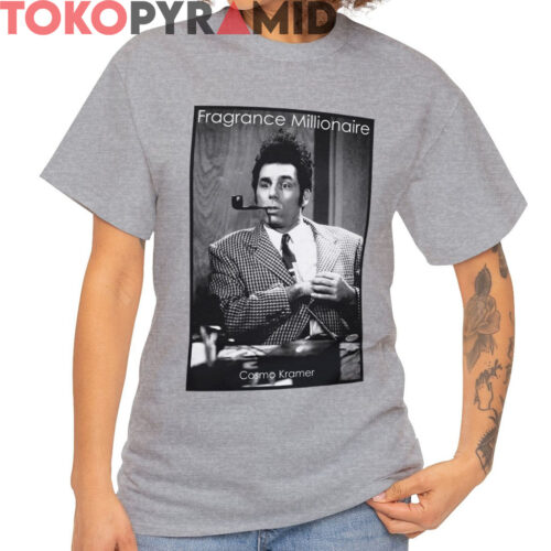 Rare Vintage Seinfeld Kramer Fragrance Millionaire Shirt Rare Vintage Seinfeld Kramer Fragrance Millionaire Shirt