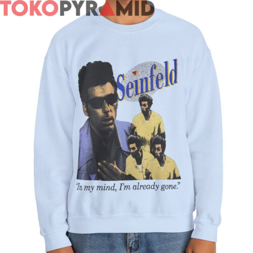 Rare Vintage Seinfeld Kramer In My Mind I'm Already Gone Shirt Rare Vintage Seinfeld Kramer In My Mind I'm Already Gone Shirt