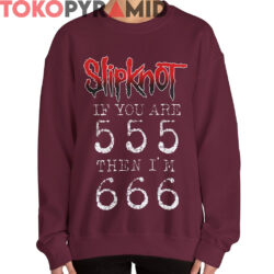Rare Vintage Slipknot 555 666 Shirt If You Are 555 Then I'm 666