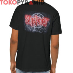 Rare Slipknot Pentagram Poster Shirt Double Sided 2 Rare Vintage Slipknot Pentagram Poster Shirt Double Sided