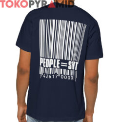 Rare Vintage Slipknot People Shit Shirt Double Sided