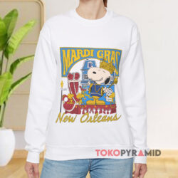 Rare Vintage Snoopy Mardi Gras New Orleans 1989 Sweatshirt
