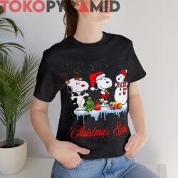 Rare Vintage Snoopy Snowman Christmas Spirit Sweatshirt