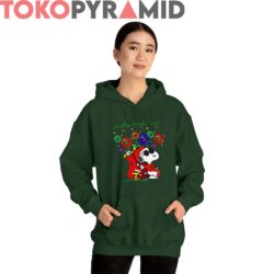 Rare Vintage Snoopy Woodstock Christmas Sweatshirt