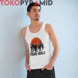 Rare Vintage Squad Goals Horror Halloween Sunset Shirt 3 Rare Vintage Squad Goals Horror Halloween Sunset Shirt