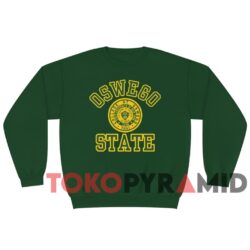 Rare Vintage State University Of New York 1990s SUNY Oswego Sweatshirt 3 Rare Vintage State University Of New York 1990s Oswego Forest Green Sweatshirt