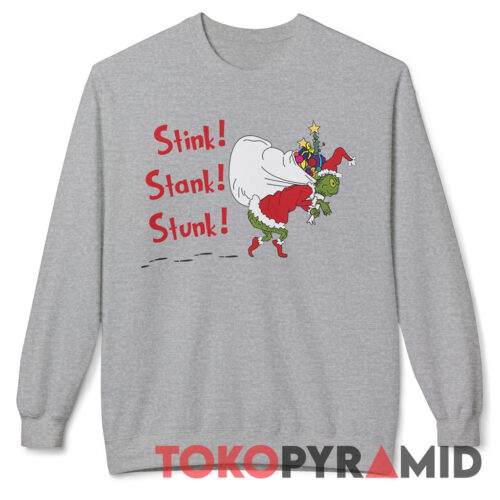 Rare Vintage Stink Stank Stunk The Grinch Santa Shirt Rare Vintage Stink Stank Stunk The Grinch Santa Shirt
