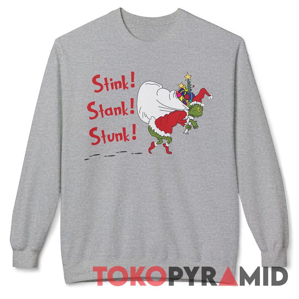 Rare Vintage Stink Stank Stunk The Grinch Santa Shirt Rare Vintage Stink Stank Stunk The Grinch Santa Shirt