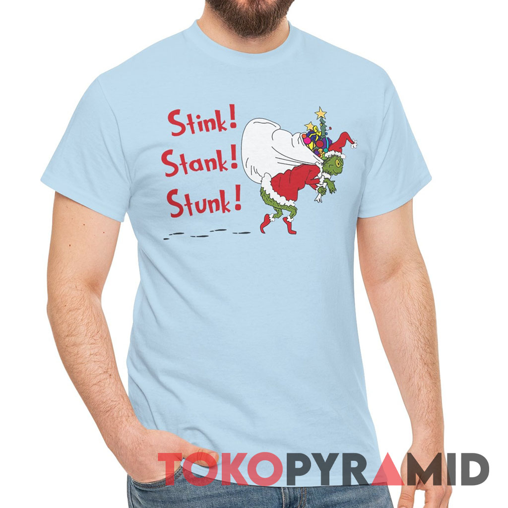 Rare Vintage Stink Stank Stunk The Grinch Santa Tee Rare Vintage Stink Stank Stunk The Grinch Santa Tee