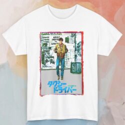 Rare Vintage Taxi Driver Japanese Ad Shirt