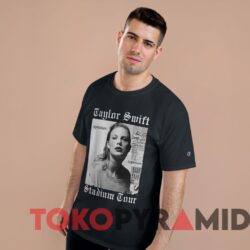 Rare Vintage Taylor Swift Reputation Stadium Tour Tee Man Black T shirt