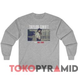 Rare Vintage Taylor Swift The Red Tour Tee 4 Rare Vintage Taylor Swift The Red Tour Tee Grey Long sleeved